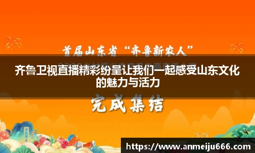 齐鲁卫视直播精彩纷呈让我们一起感受山东文化的魅力与活力
